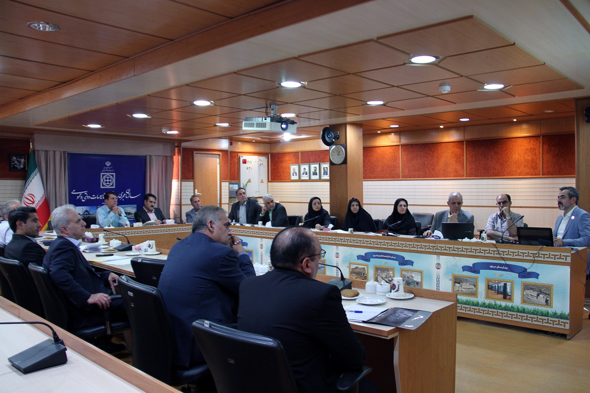 نوزدهمین جلسه شورای مدیران سازمان مجری برگزار شد