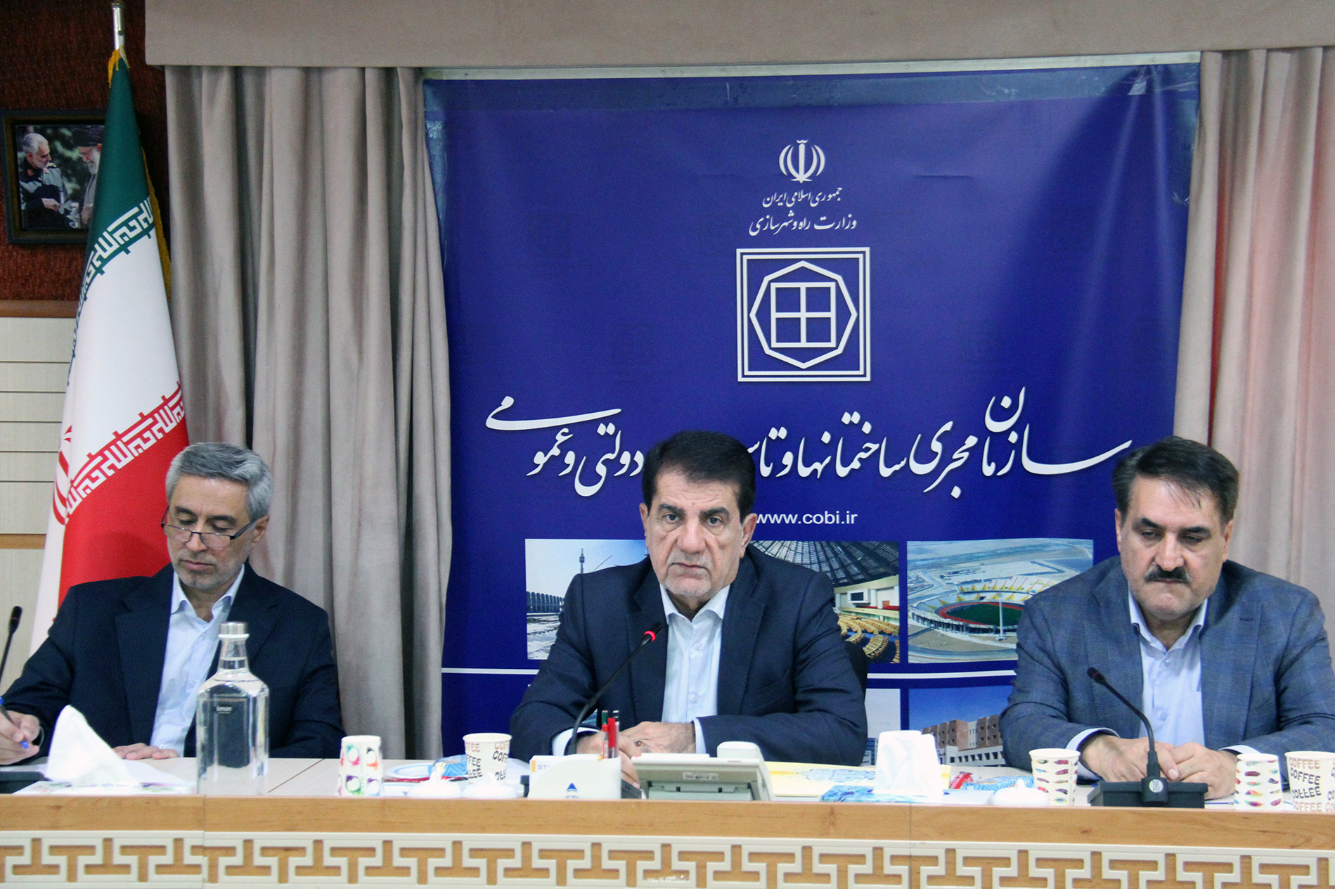 مراسم تکریم و معارفه عضو هیئت مدیره و معاون توسعه مدیریت و منابع سازمان مجری برگزار شد